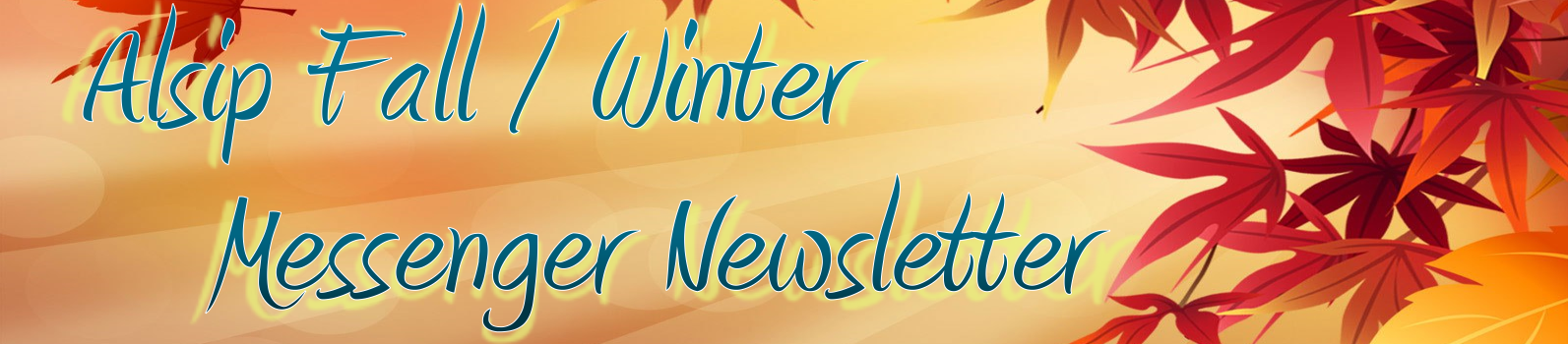 Alsip Fall / Winter Messenger Newsletter