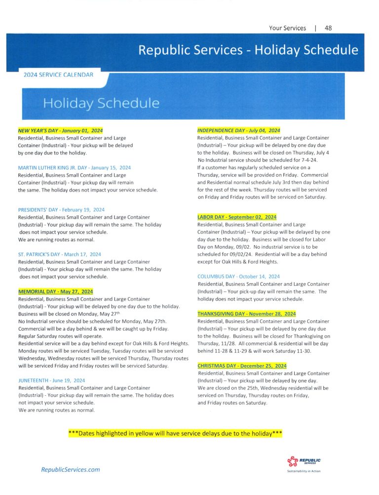 republic-service-holiday-schedule-2024-revised-1-25-24-village-of-alsip